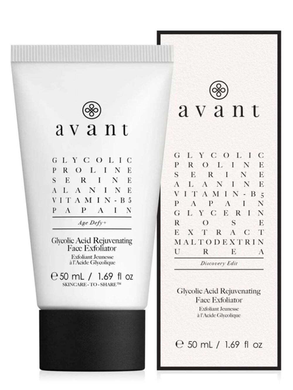 NEW Avant Glycolic Acid Rejuvenating Face Exfoliator